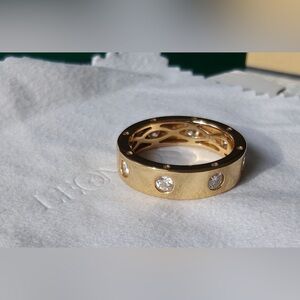 LEONIDS Moissanite Stacking Love Ring